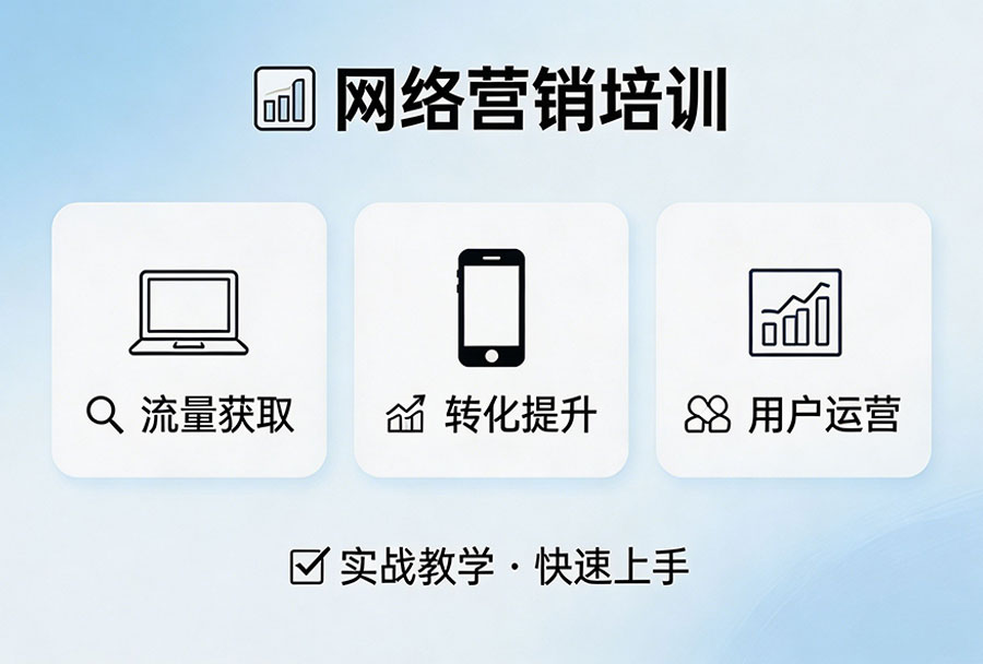 加时代网络营销培训开班了